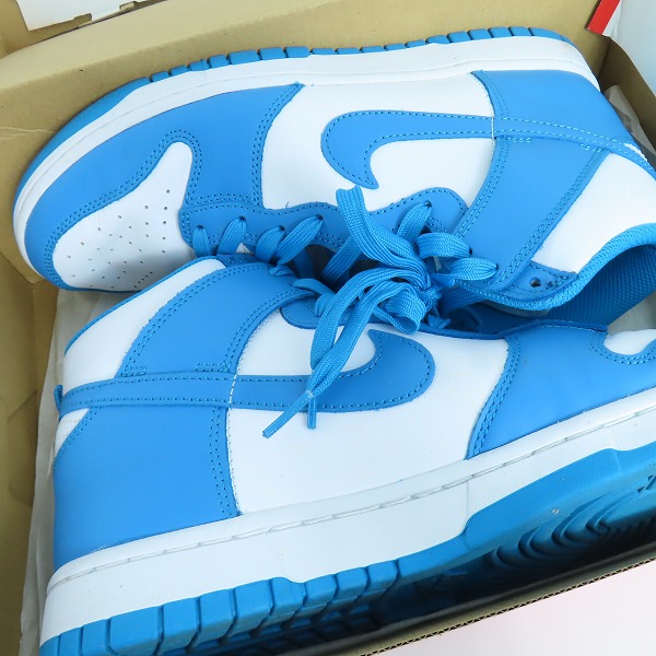 実際に弊社で買取させて頂いたNIKE/ナイキ DUNK HIGH RETRO Championship Blue ダンク DD1399-400/27.5の画像 8枚目
