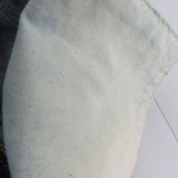 実際に弊社で買取させて頂いたLEVI'S/リーバイス 501XX 刻印555 バレンシア工場製 ビッグE デニムパンツ 紙パッチ 501-0003/W30L36の画像 9枚目