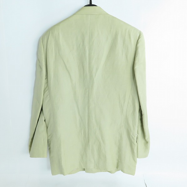 実際に弊社で買取させて頂いたChristian Dior MONSIEUR クリスチャンディオール レーヨン/麻 テーラードジャケット AQS-1483 /Lの画像 1枚目