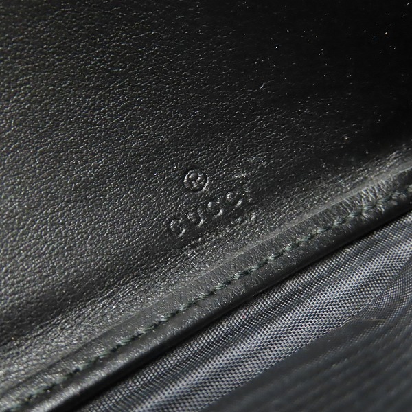 実際に弊社で買取させて頂いたGUCCI/グッチ GG MARMONT GG マーモント 長財布の画像 4枚目