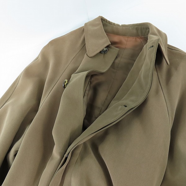 実際に弊社で買取させて頂いたADOLFO DOMINGUEZ/アドルフォドミンゲス ロングコート/48の画像 3枚目