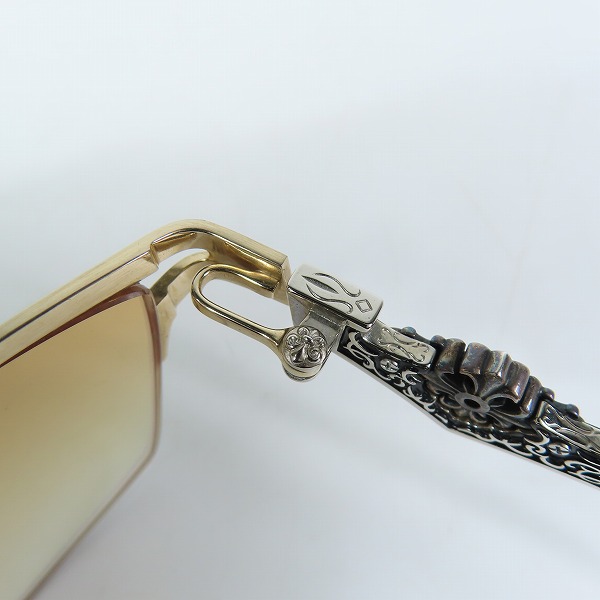 実際に弊社で買取させて頂いたA'rossvy/ロズヴィー PREMIUM COLLECTION 15周年モデル ダイヤモンド サングラス/アイウェア MOD009の画像 5枚目