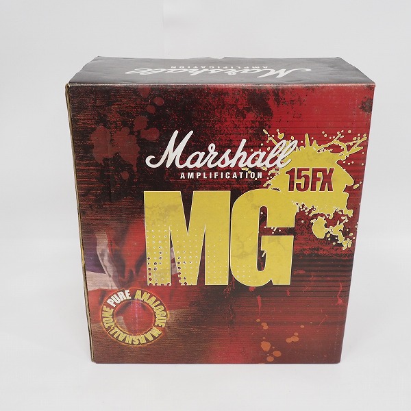 実際に弊社で買取させて頂いた★【難有り】Marshall/マーシャル MG15FX ギターアンプ コンボアンプの画像 9枚目