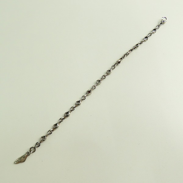 実際に弊社で買取させて頂いたBloody Mary/ブラッディマリー 火の粉 チェーンブレスレット/ガーネットの画像 7枚目