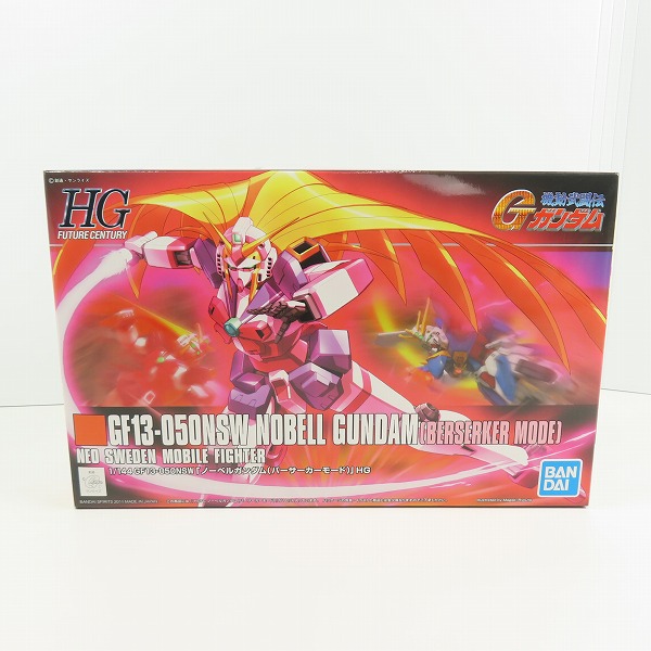 実際に弊社で買取させて頂いた【未組立】BANDAI/バンダイ HG 1/144 機動武闘伝Gガンダム GF13-050NSW ノーベルガンダム(バーサーカーモード)