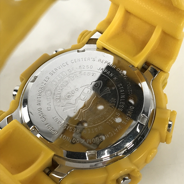 実際に弊社で買取させて頂いたG-SHOCK/Gショック FROGMAN フロッグマン タフソーラー GF-8250-9JFの画像 3枚目