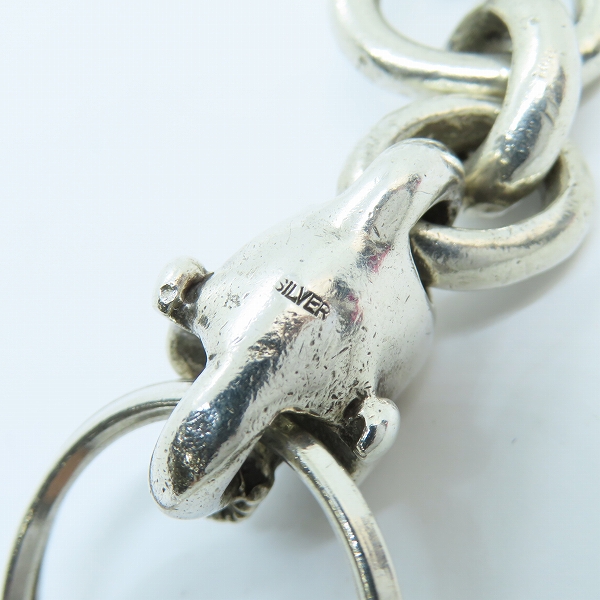 実際に弊社で買取させて頂いた【難有り】THIRTEEN DESIGNS/サーティーンデザインズ マッドスカル キーチェーンの画像 5枚目