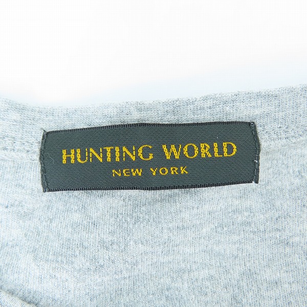 実際に弊社で買取させて頂いたHunting World/ハンティングワールド プリント半袖Tシャツ 33TS01/Lの画像 2枚目