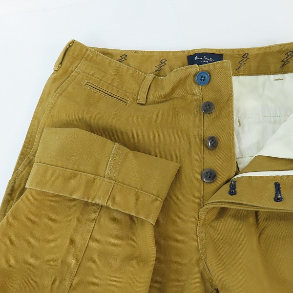 実際に弊社で買取させて頂いたPaul Smith/ポールスミス コットンパンツ PJ-5Y-36417/Mの画像 2枚目