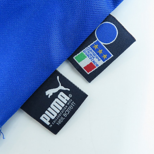 実際に弊社で買取させて頂いたPUMA/プーマ 04/05 イタリア代表レプリカホームユニホーム ＃10 ロベルト・バッジョ PXA731225R/XLの画像 4枚目