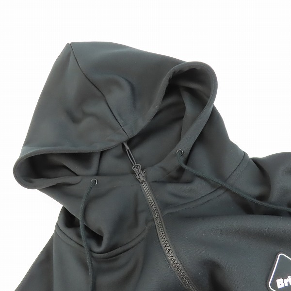 実際に弊社で買取させて頂いたF.C.Real Bristol/F.C.レアルブリストル TRAINING BASIC HOODIE ジップアップ パーカー FCRB-192015/Lの画像 4枚目