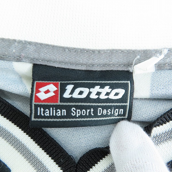 実際に弊社で買取させて頂いたlotto/ロット ユベントス 00/01 ホーム ユニフォーム #9 フィリッポ・インザーギ Lの画像 2枚目