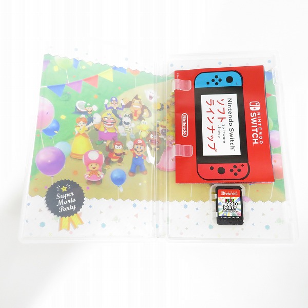 実際に弊社で買取させて頂いたNintendo Switch/ニンテンドー スイッチ ソフト 任天堂 スーパー マリオパーティー の画像 2枚目