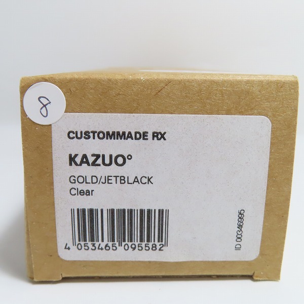 実際に弊社で買取させて頂いたMYKITA/マイキータ KAZUO GOLD/JETBLACK メガネフレーム の画像 8枚目