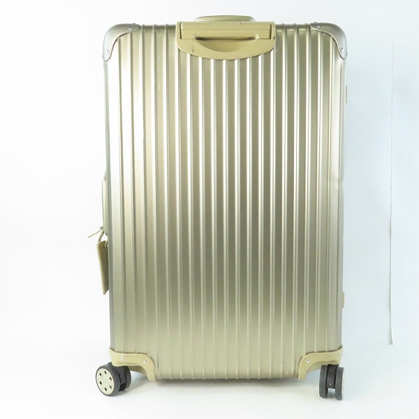 実際に弊社で買取させて頂いたRIMOWA/リモワ TOPAS/トパーズ MW キャリーケース 923.73 4輪 85Lの画像 1枚目