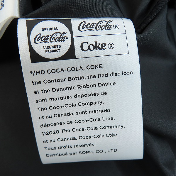 実際に弊社で買取させて頂いた【未使用】F.C.Real Bristol×COCA-COLA/F.C.レアルブリストル×コカ・コーラ ナイロンプルオーバー FCRB-200011/XLの画像 4枚目