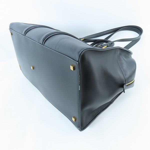 実際に弊社で買取させて頂いたSAINT LAURENT/サンローラン レザー 2way ボーリングバッグ ボストンバッグの画像 2枚目