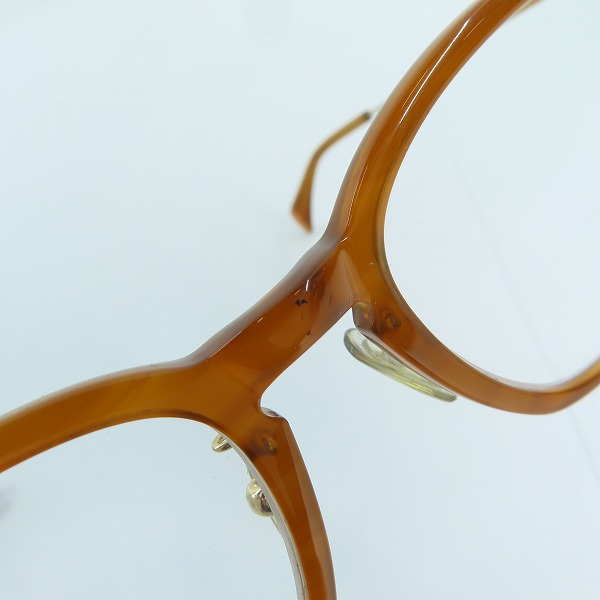 実際に弊社で買取させて頂いたGIORGIO ARMANI/ジョルジオアルマーニ 度入り眼鏡/メガネフレーム GA-2053J 6C7の画像 7枚目