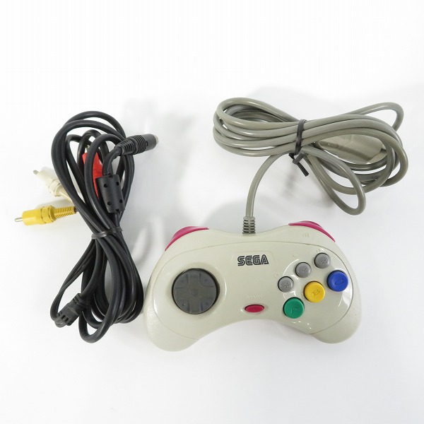 実際に弊社で買取させて頂いた【ジャンク】SEGA/セガ SEGA SATURN/セガサターン/SS 本体 HST-3220 ミストグレー/白の画像 7枚目