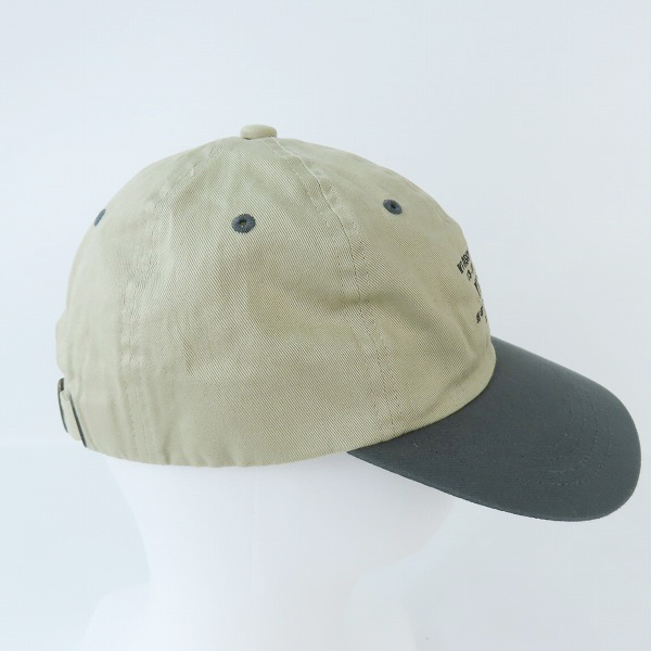 実際に弊社で買取させて頂いたWTAPS/ダブルタップス コットンツイル ロゴ刺繍 キャップ 211HCDT-HT06/00の画像 4枚目