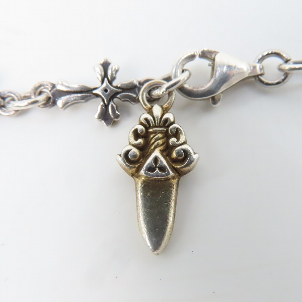 実際に弊社で買取させて頂いたA&G/エーアンドジー クロスブレスレットの画像 4枚目