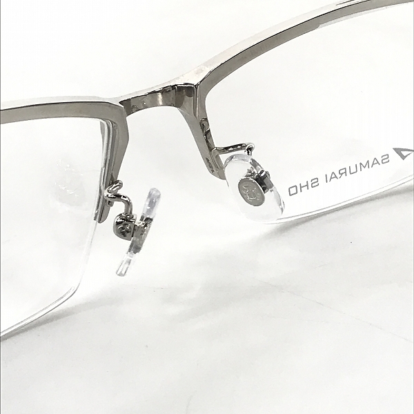 実際に弊社で買取させて頂いたSAMURAI SHO/サムライ翔 ビジネスライン 智  メガネ/メガネフレーム/アイウェア SS-T123の画像 3枚目