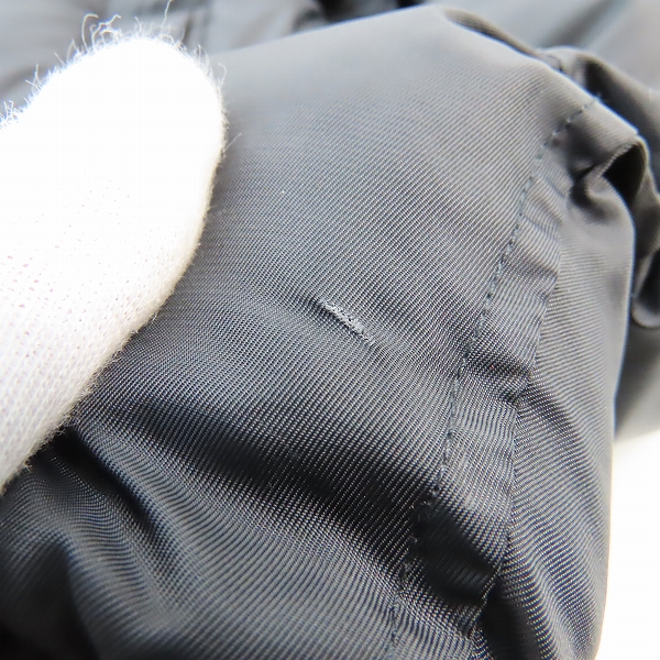 実際に弊社で買取させて頂いたDIESEL /ディーゼル リバーシブル BIGロゴ フルジップ 中綿 ジャケットW-JUPITER/XSの画像 7枚目