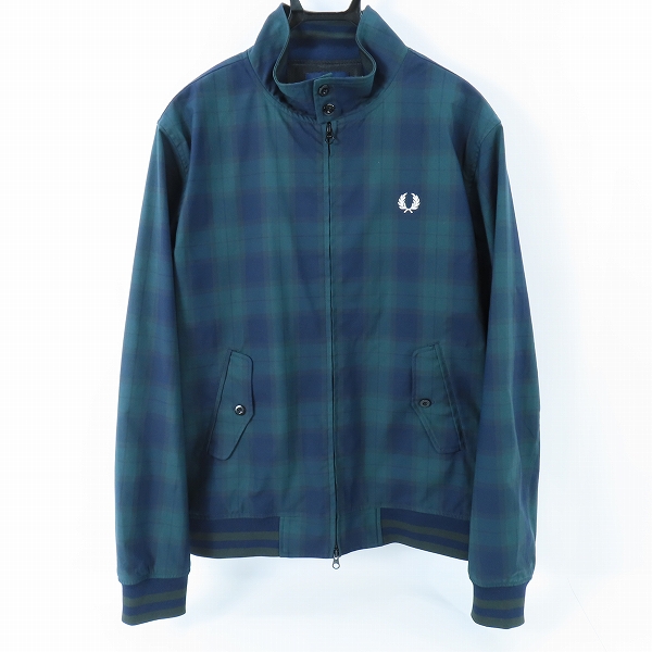 実際に弊社で買取させて頂いたFRED PERRY/フレッドペリー 22AW Harrington Jacket/ハリントン ジャケット FZ2674/XL