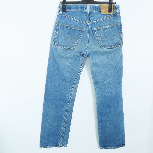実際に弊社で買取させて頂いたLevis/リーバイス 501 ヴィンテージ 66後期 刻印6 スモールe ボタンフライ デニムパンツ w32l33の画像 1枚目