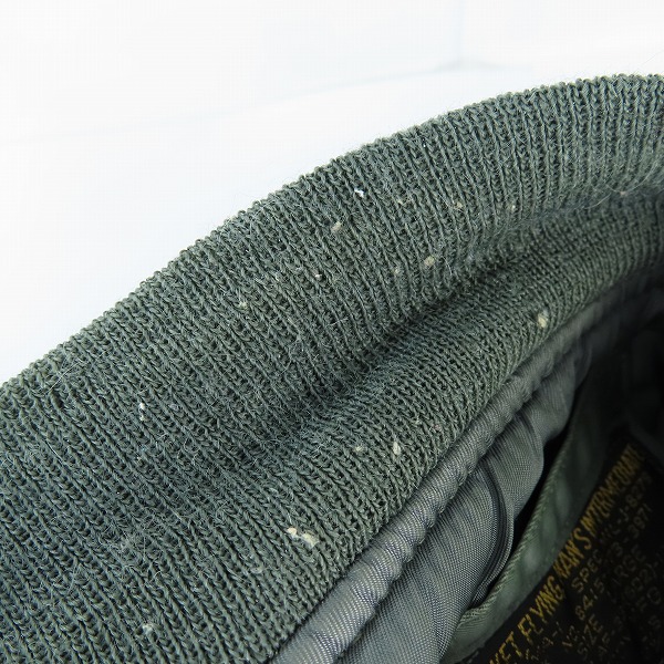 実際に弊社で買取させて頂いたREAL McCOYS/リアルマッコイズ MA-1 フライトジャケット 8415-273-3971/Lの画像 5枚目