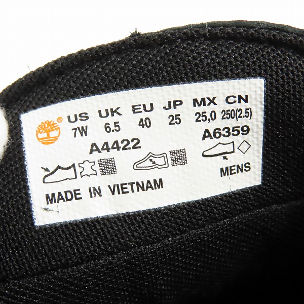 実際に弊社で買取させて頂いたTimberland/ティンバーランド BASIC OX WP BOOTS オックスフォードブーツ 0A4422/25の画像 5枚目