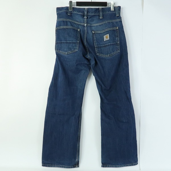 実際に弊社で買取させて頂いたCarhartt/カーハート RETRO PANT/レトロパンツ インディゴ デニム ジーンズ/32の画像 1枚目