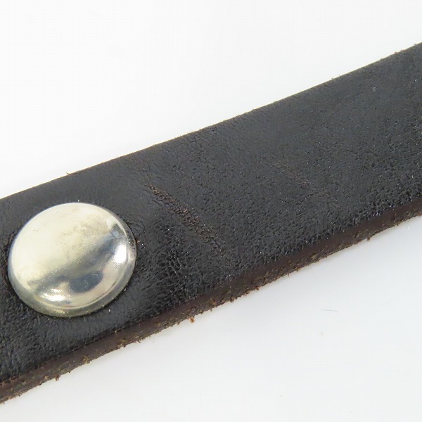 実際に弊社で買取させて頂いたHTC/エイチティーシー Western Round Studs/ウェスタンラウンドスタッズベルト 32の画像 9枚目