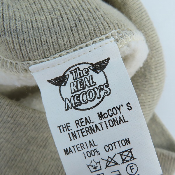 実際に弊社で買取させて頂いたTHE REAL McCOY'S/リアルマッコイズ MILITARY PRINT SWEATSHIRT 両Vスウェット Sの画像 3枚目