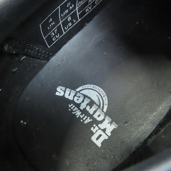 実際に弊社で買取させて頂いたDr.Martens/ドクターマーチン 8053 QUAD 5ホール レザーシューズ 24690001 UK4の画像 6枚目