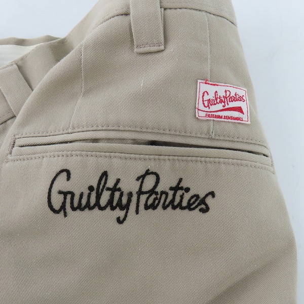 実際に弊社で買取させて頂いたWACKOMARIA/ワコマリア 7部丈 パンツ ベージュ Lの画像 5枚目