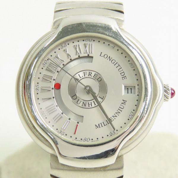 実際に弊社で買取させて頂いたDunhill/ダンヒル ミレニアム LONGITUDE/ロンジチュード 世界1300本限定 自動巻き 腕時計 BB8013の画像 0枚目