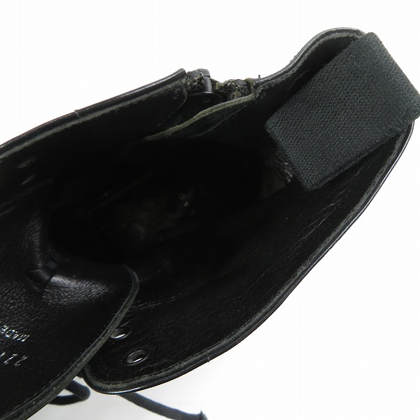 実際に弊社で買取させて頂いた【難有り】LAD MUSICIAN/ラッドミュージシャン  サイドジップレザーブーツ 2217-910/44の画像 4枚目