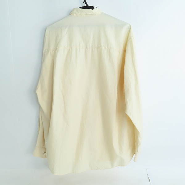 実際に弊社で買取させて頂いたAURALEE/オーラリー WASHED FINX TWILL BIG SHIRTS 長袖 シャツ A20AS02TN/5の画像 1枚目