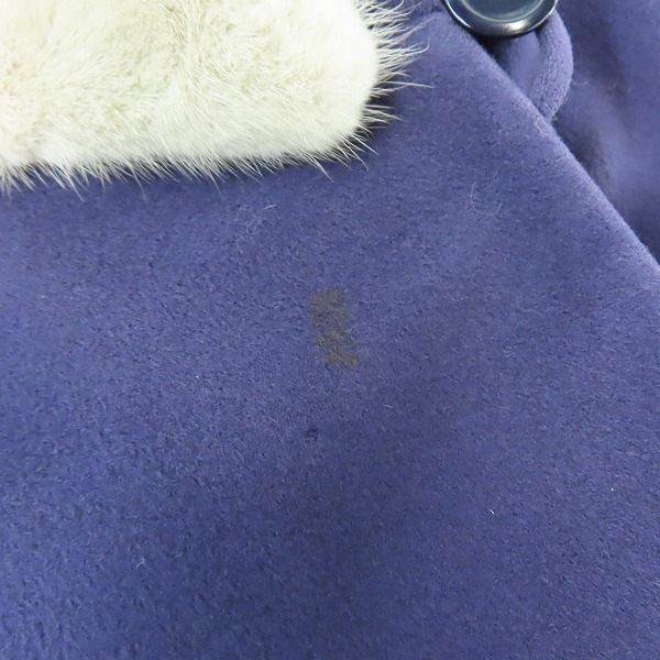 実際に弊社で買取させて頂いたBURBERRYS/バーバリーズ ミンクファー ウールコート /FN040-762/9AB2の画像 6枚目