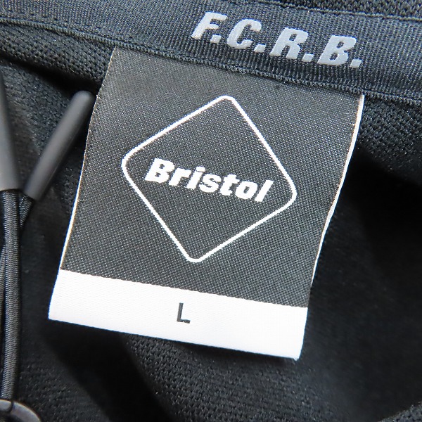 実際に弊社で買取させて頂いたF.C.Real Bristol/F.C.レアルブリストル TRAINING BASIC HOODIE ジップアップ パーカー FCRB-192015/Lの画像 2枚目