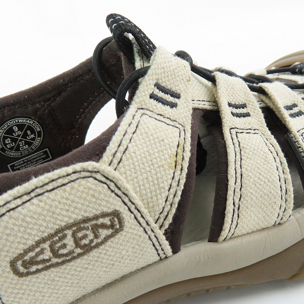 実際に弊社で買取させて頂いたKEEN/キーン NEWPORT CANVAS/ニューポートキャンバス サンダル 1026222/27の画像 7枚目