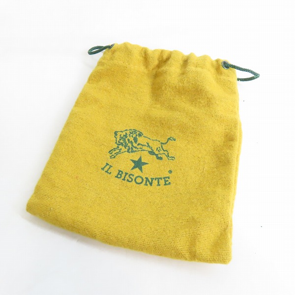 実際に弊社で買取させて頂いたIL BISONTE/イルビゾンテ 二つ折り財布 ウォレット 54-1-411853の画像 8枚目