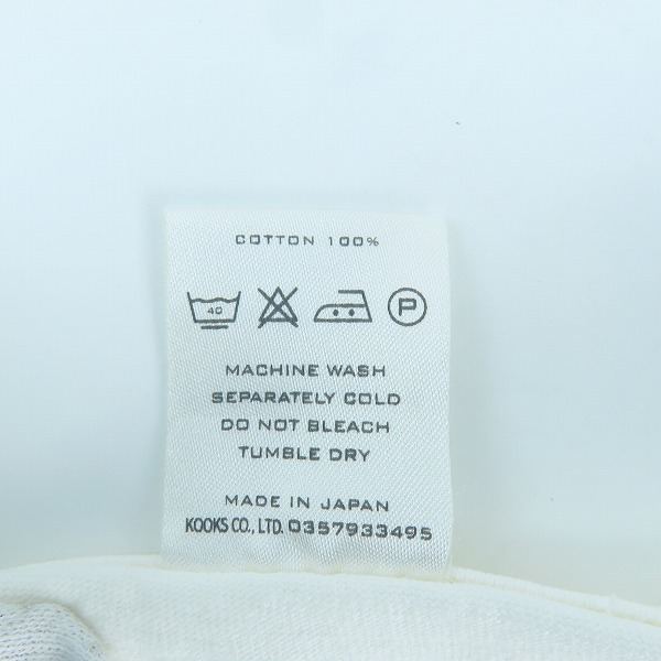 実際に弊社で買取させて頂いたNUMBER (N)INE/ナンバーナイン 2002SS/白タグ I LOVE GOTHAM TEE 半袖Tシャツ/3の画像 3枚目