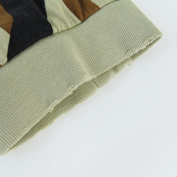 実際に弊社で買取させて頂いたNUMBER(N)INE/ナンバーナイン Tシャツ ハートライバル柄 ダメージ加工 ロングTシャツ 2の画像 4枚目