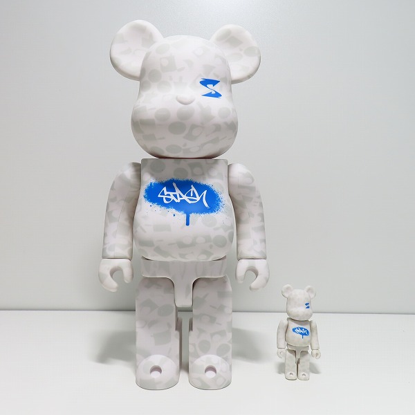 実際に弊社で買取させて頂いたMEDICOM TOY/メディコムトイ BE@RBRICK/ベアブリック STASH 100%&400%の画像 1枚目