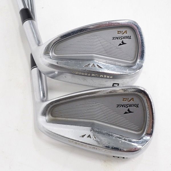 実際に弊社で買取させて頂いたブリヂストン TOURSTAGE/ツアーステージ ViQ PREMIUM FORGED アイアン #4～9,Pw 7本セット N.S.PRO 950GH FLEX:Rの画像 5枚目