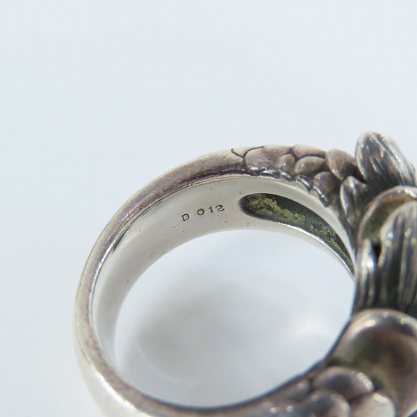 実際に弊社で買取させて頂いたBloody Mary/ブラッディマリー ブルーリープフィン リング 13号の画像 7枚目