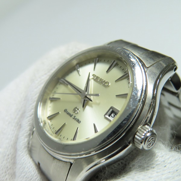 実際に弊社で買取させて頂いたGrand Seiko/GS/グランドセイコー レディース QZ/クオーツ 4J52-0A10【動作未確認】の画像 5枚目