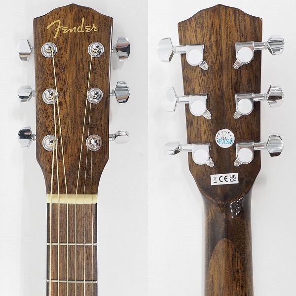 実際に弊社で買取させて頂いた★【美品】Fender/フェンダー  CD-60SCE/NAT Dreadnought エレアコ/アコースティックギター/アコギ ギグケース付の画像 2枚目